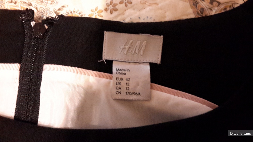 Маленькое черное платье H&M размер 42 евро на наш 48