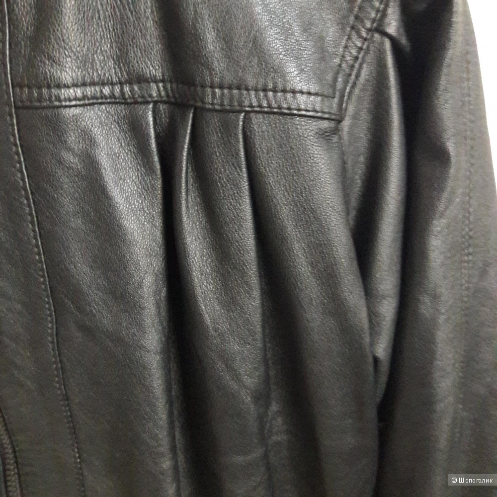 Новая кожаная куртка 46-48 размера