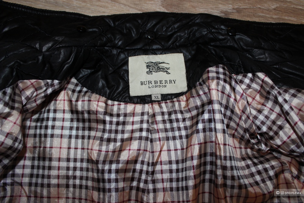Пальто стеганное на синтепоне BURBERRY, реплика, размер 44