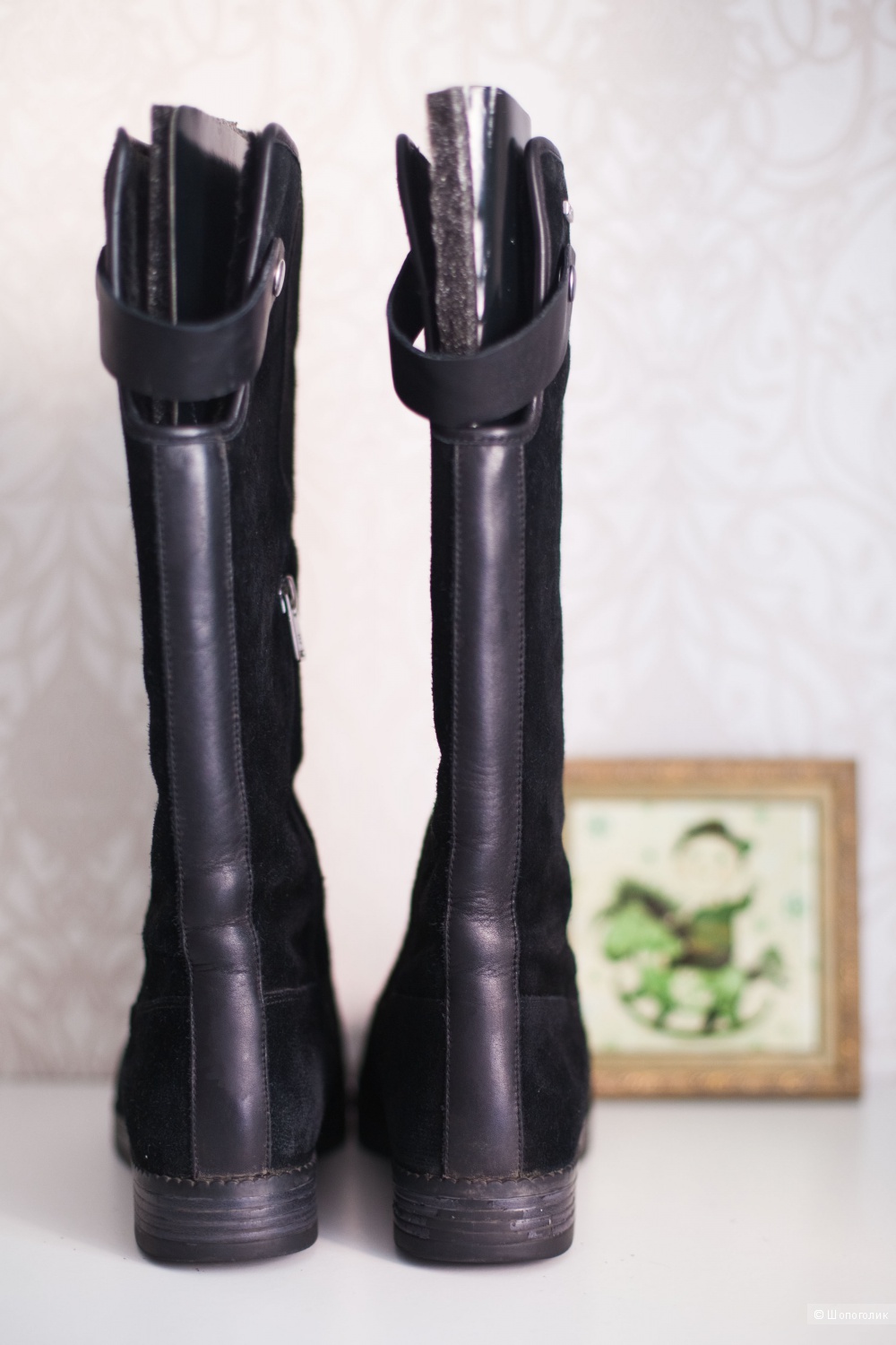 Зимние замшевые сапоги Rockport, 38-39 размер