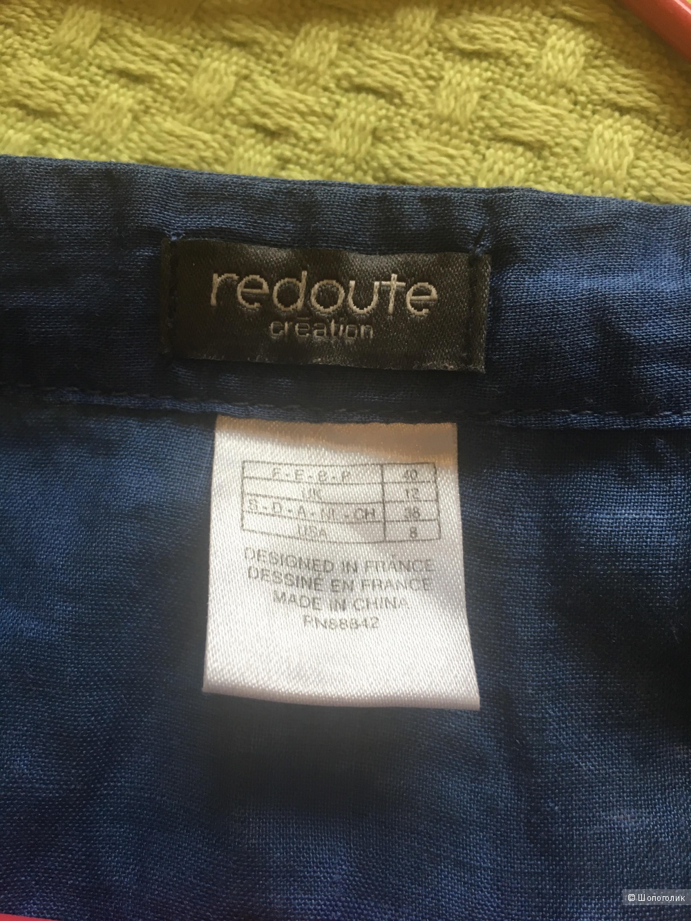 Льняная блуза Redoute creation,46раз