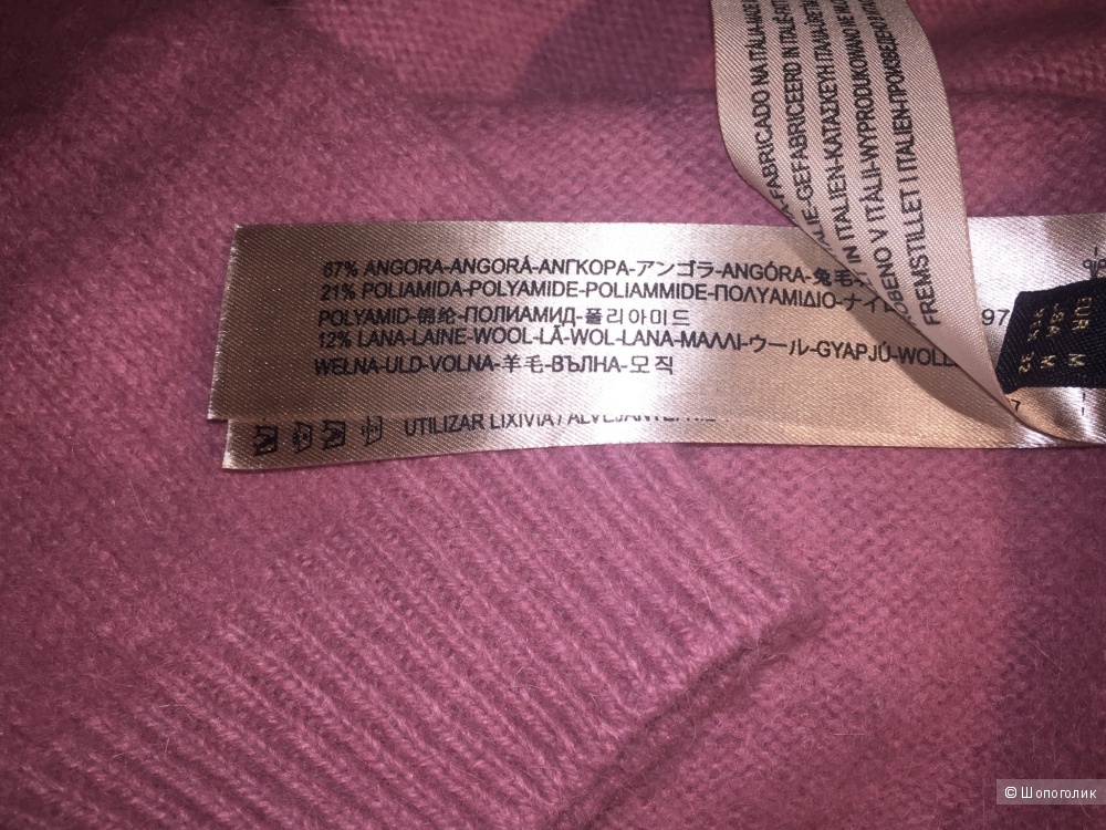 Кофточка из ангоры Massimo Dutti. Made in Italy 44-46р.
