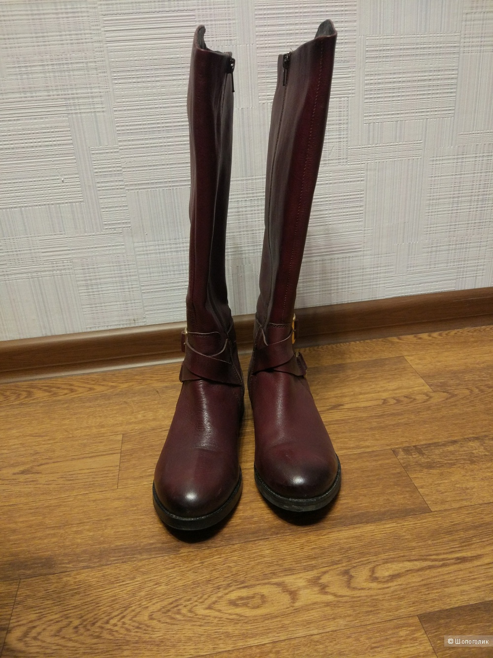 Кожаные сапоги Topshop 38 размера
