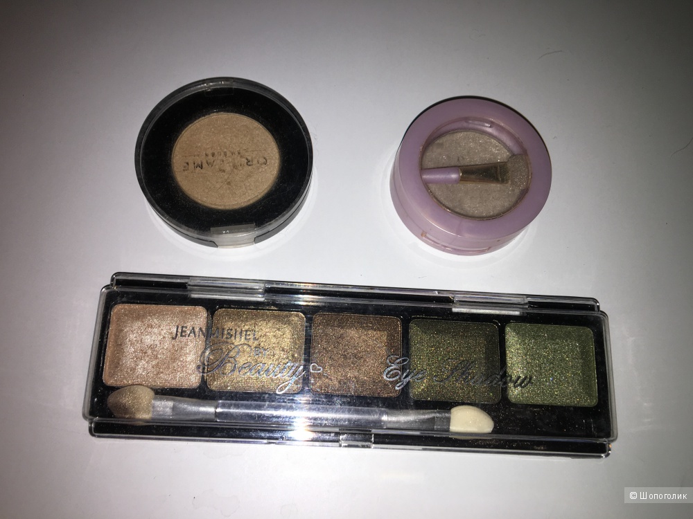 Тени набор 3 шт , новые и бу oriflame