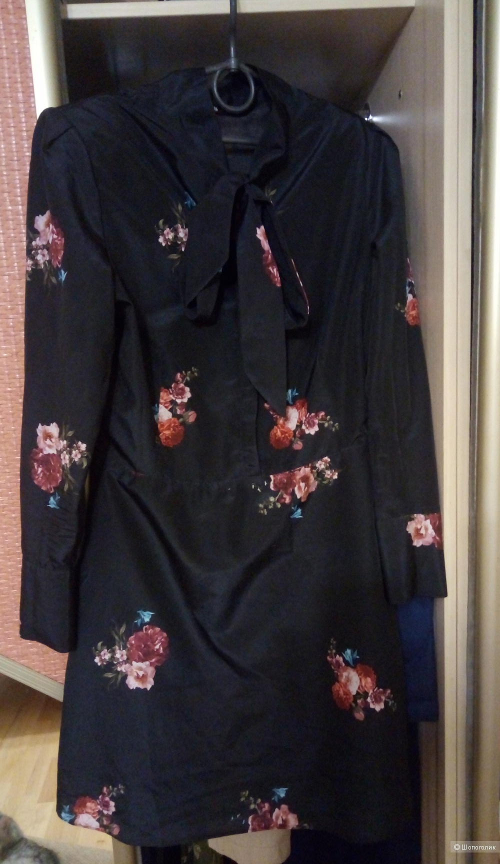 Платье Oggi черное 44-46 размер.