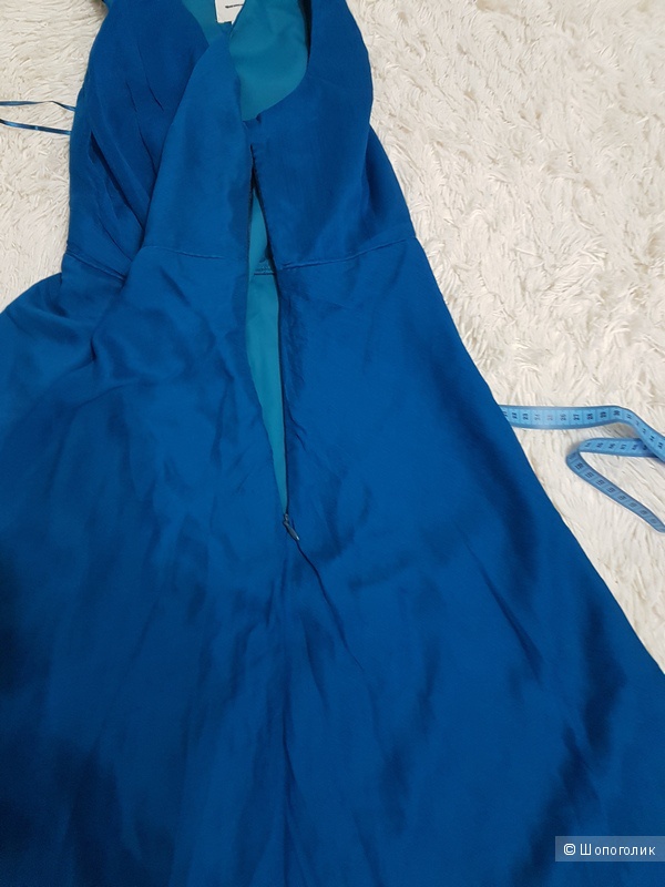 Платье JCREW королевский синий, 40 EUR, 10 petit, на 46 р. малый рост