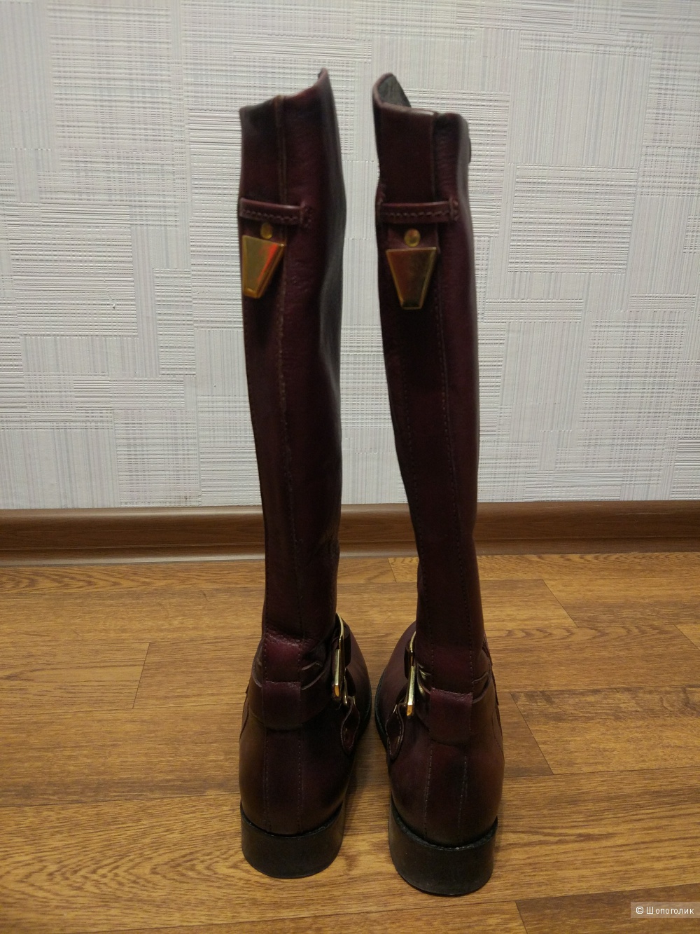 Кожаные сапоги Topshop 38 размера