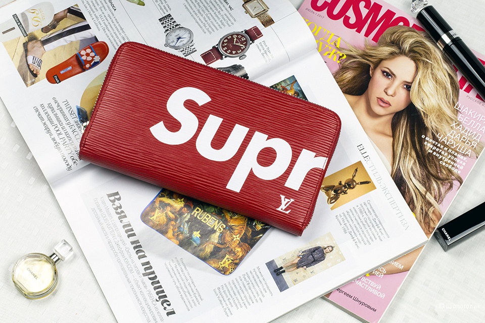 Кошелек Louis Vuitton Supreme