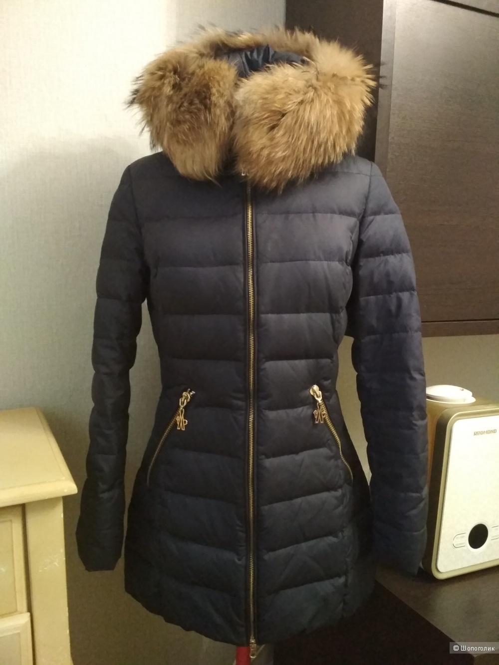 Зимний пуховик Moncler, 46 размер
