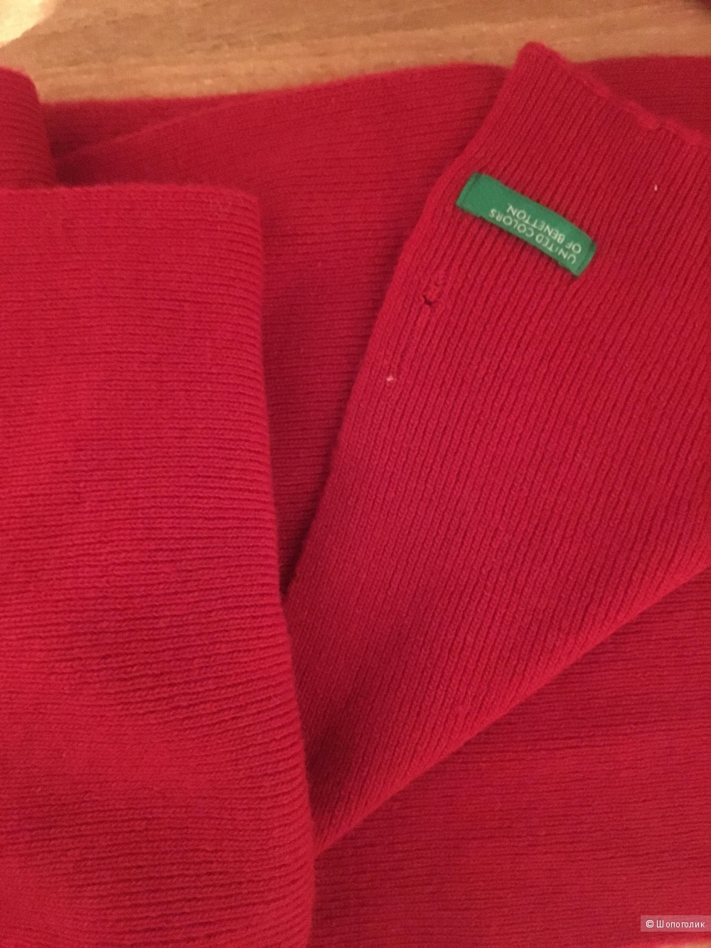 Комплект-  шапка и шарф Benetton, размер L