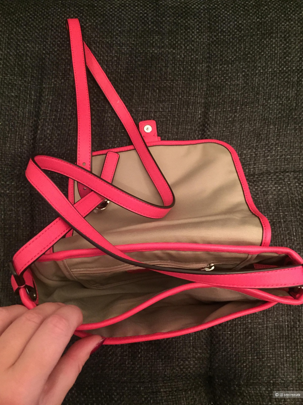 Сумочка cross body из натур. кожи Coach. В идеале