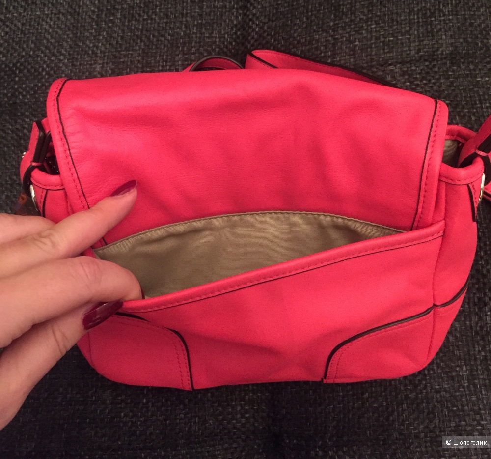 Сумочка cross body из натур. кожи Coach. В идеале