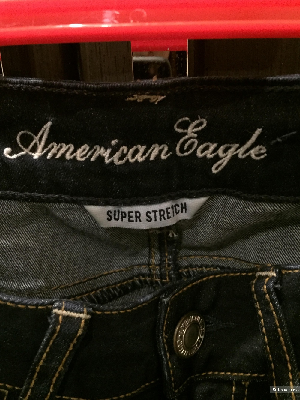 Джинсы American Eagle super stretch размер 00