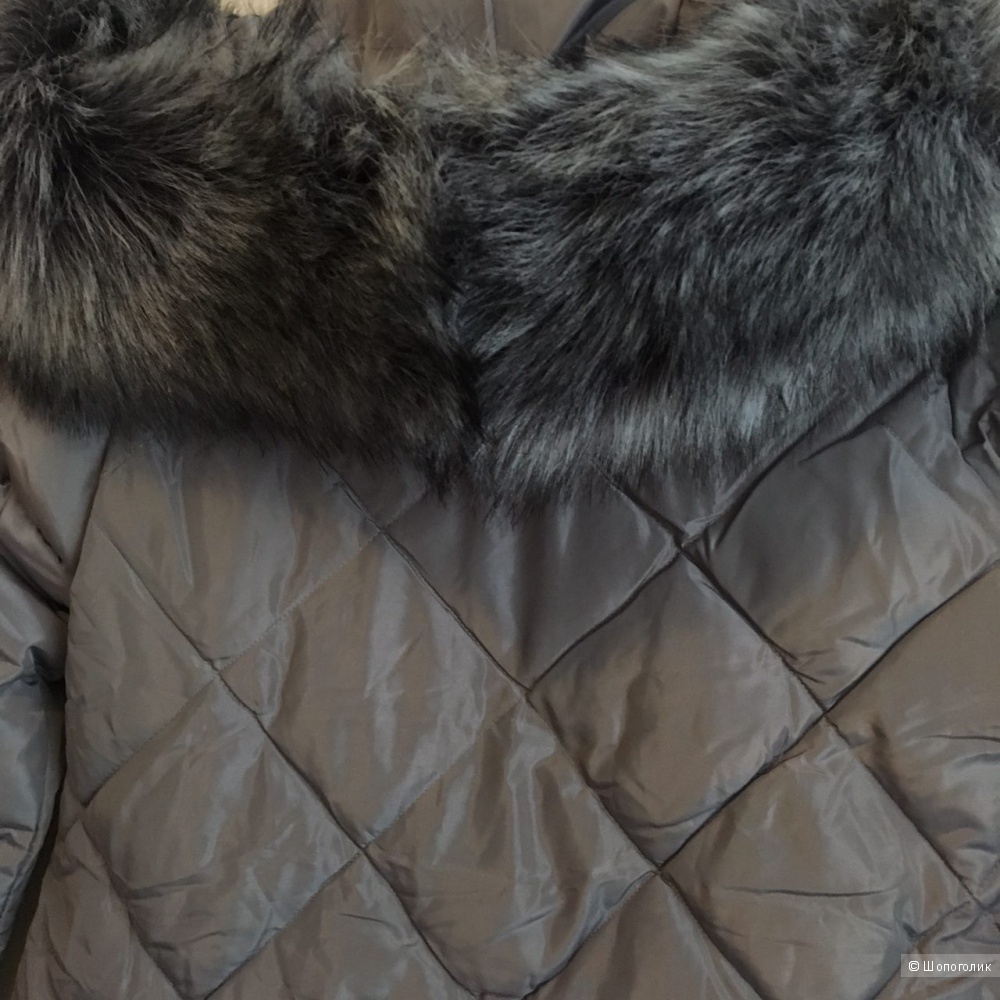 Пуховик- пальто Philipp Plein, размер 44-46, реплика