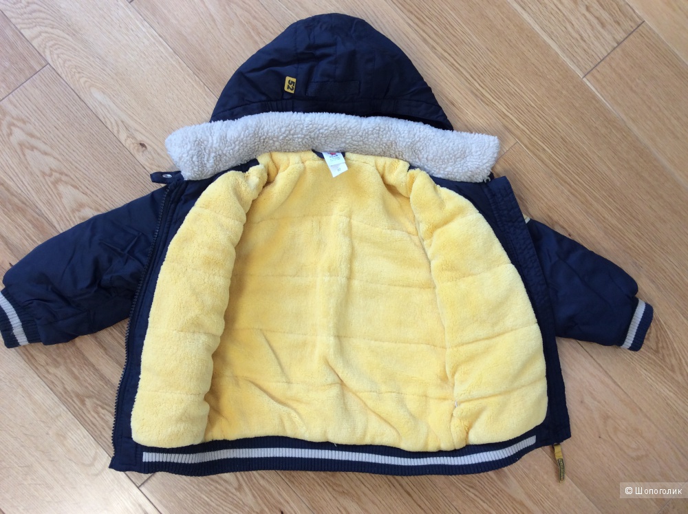 Стильная куртка Baby Club осень-зима на мальчика р.92