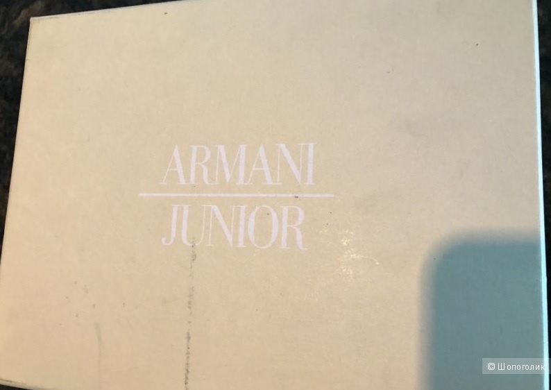 ARMANI шикарные замшевые высокие кроссовки р.40 Новые.Оригинал