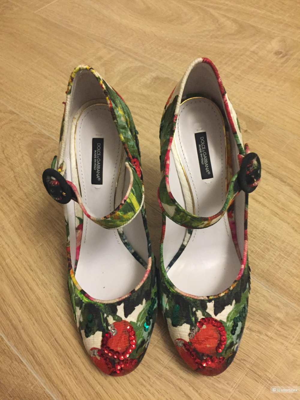 Шикарные туфли Dolce Gabbana оригинал. Размер 39,5.