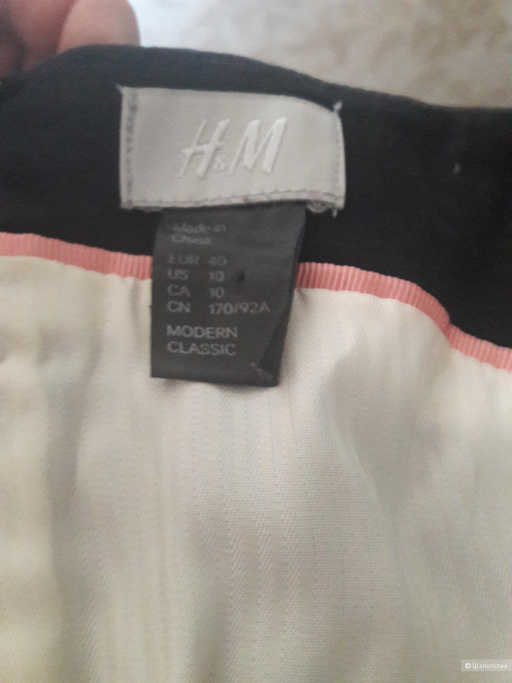 H&M: маленькое черное платье, оригинал,40