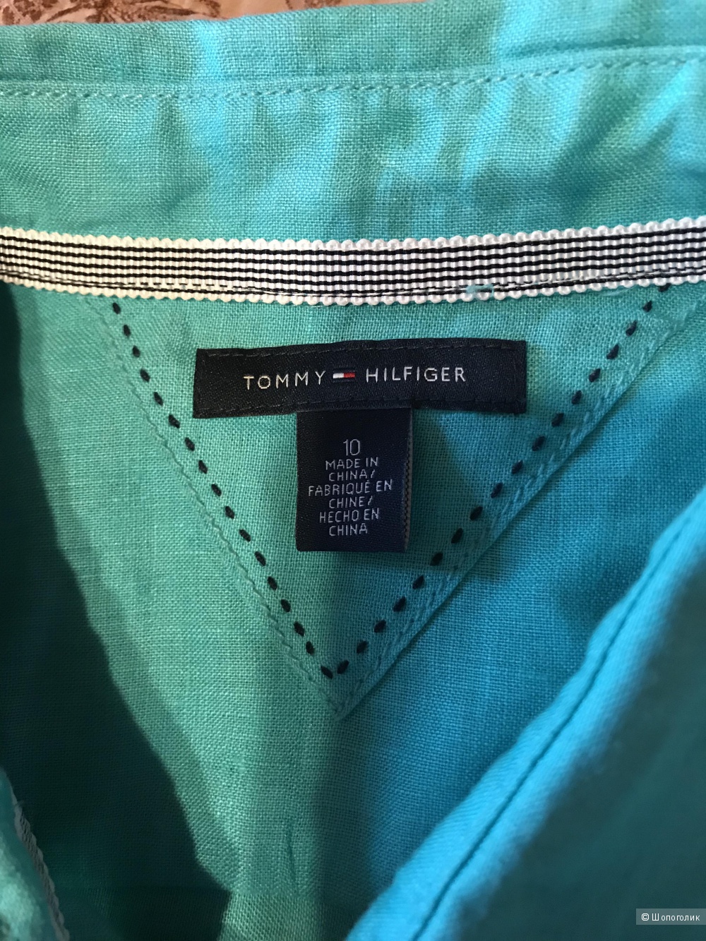 Рубашка Tommy Hilfiger, размер 10 us