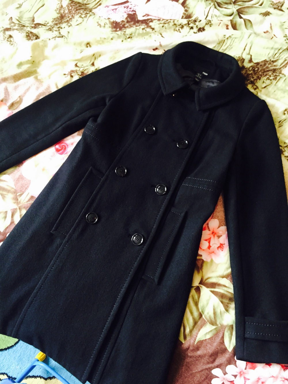 Шерстяное пальто H&M размер 36 (40,42,44 русский)