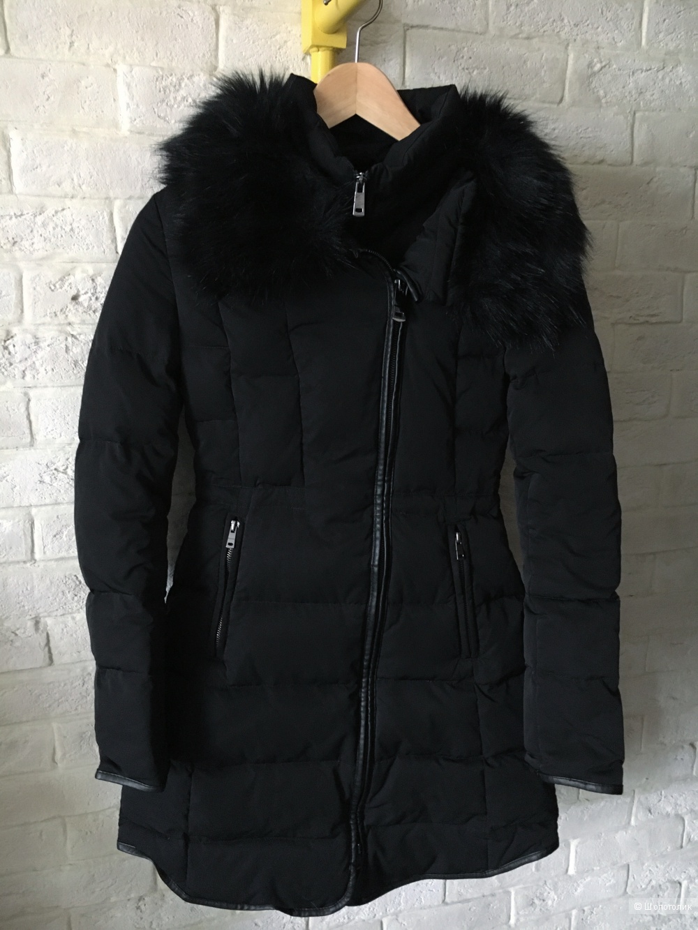 Зимний пуховик-трансформер ZARA, XS