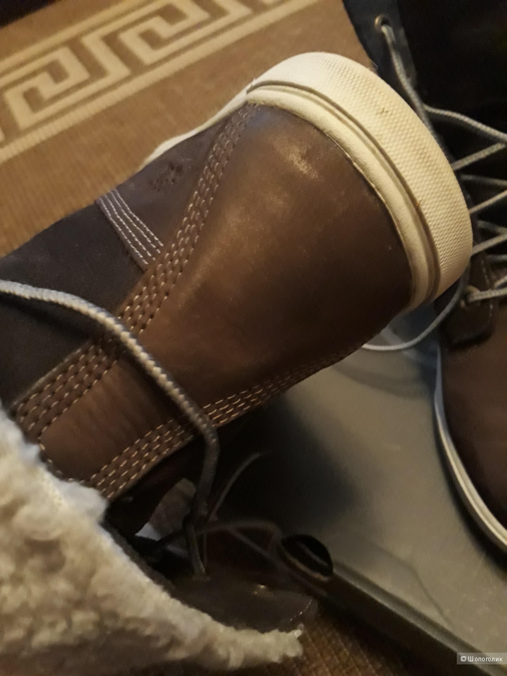 Ботинки Timberland 38,5, c мехом и утеплителем
