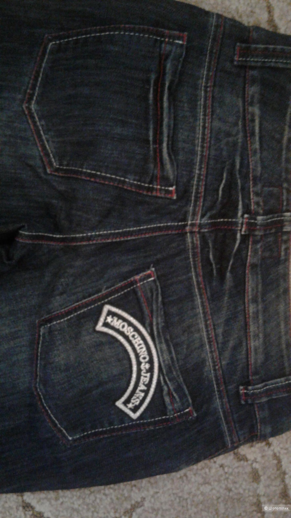 MOSCHINO JEANS джинсы укороченные 28 размер