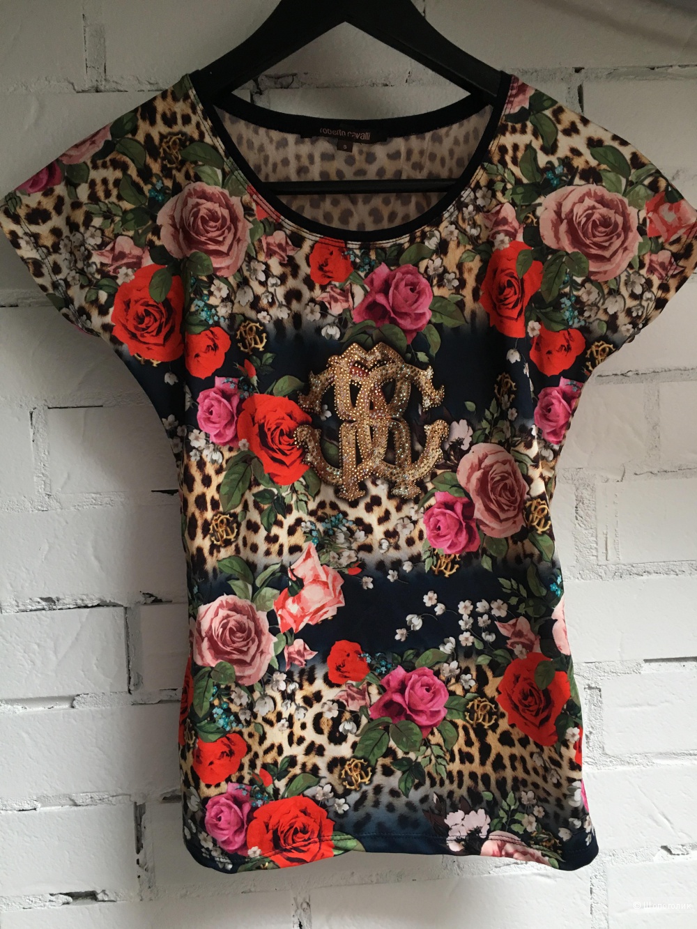 Футболка Just cavalli, реплика, размер S