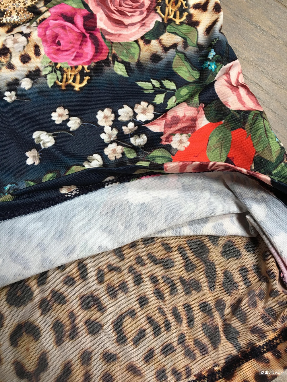 Футболка Just cavalli, реплика, размер S
