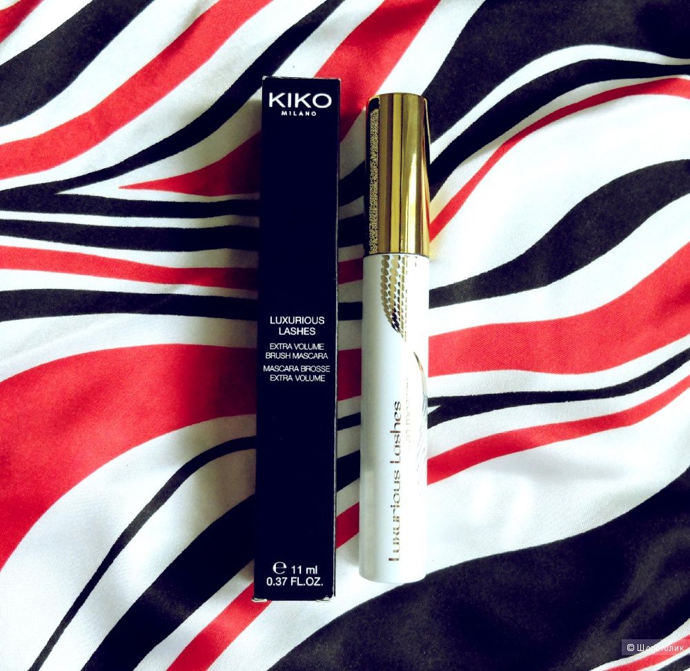 Тушь KIKO Luxurious Lashes Extra Volume Brush Mascara