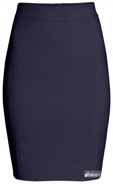 Новая темно-синяя юбка H&M, р. 38 европейский