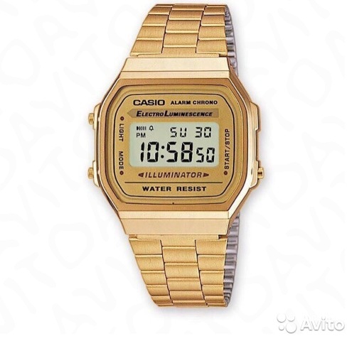 Часы Casio A168-WG-9