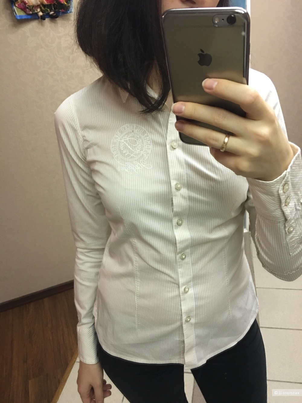 Рубашка женская Tommy Hilfiger, размер 42 (2 US)