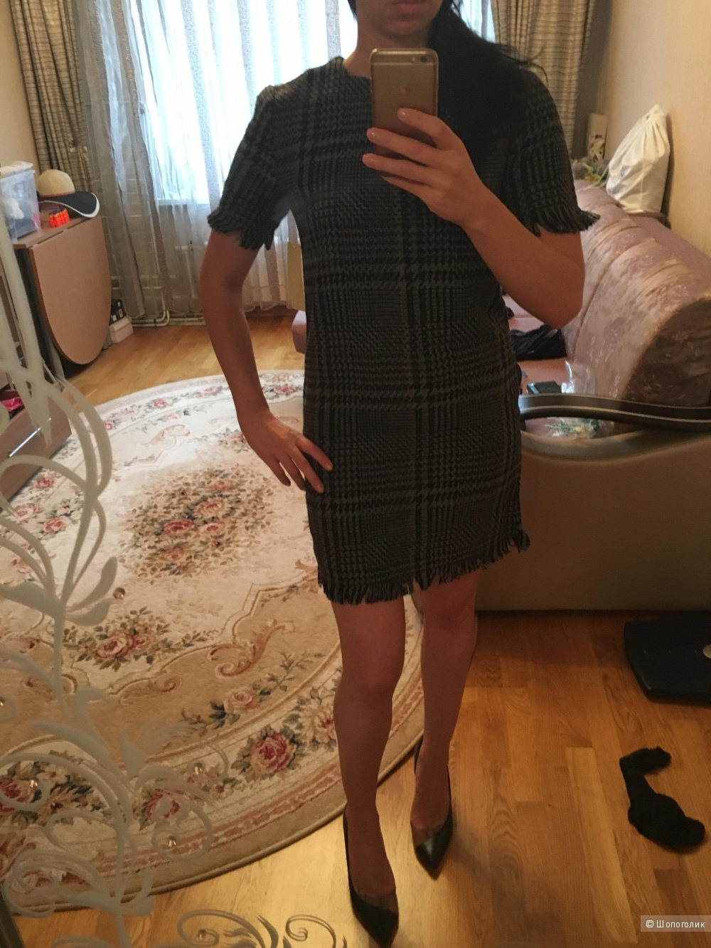 Новое осеннее платье S