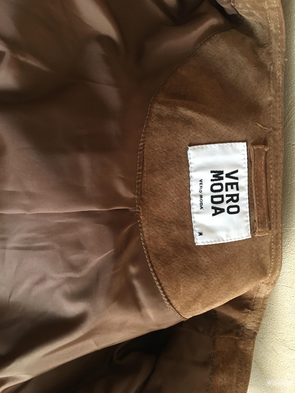 Куртка,  замша,  Vero Moda, размер 42-44