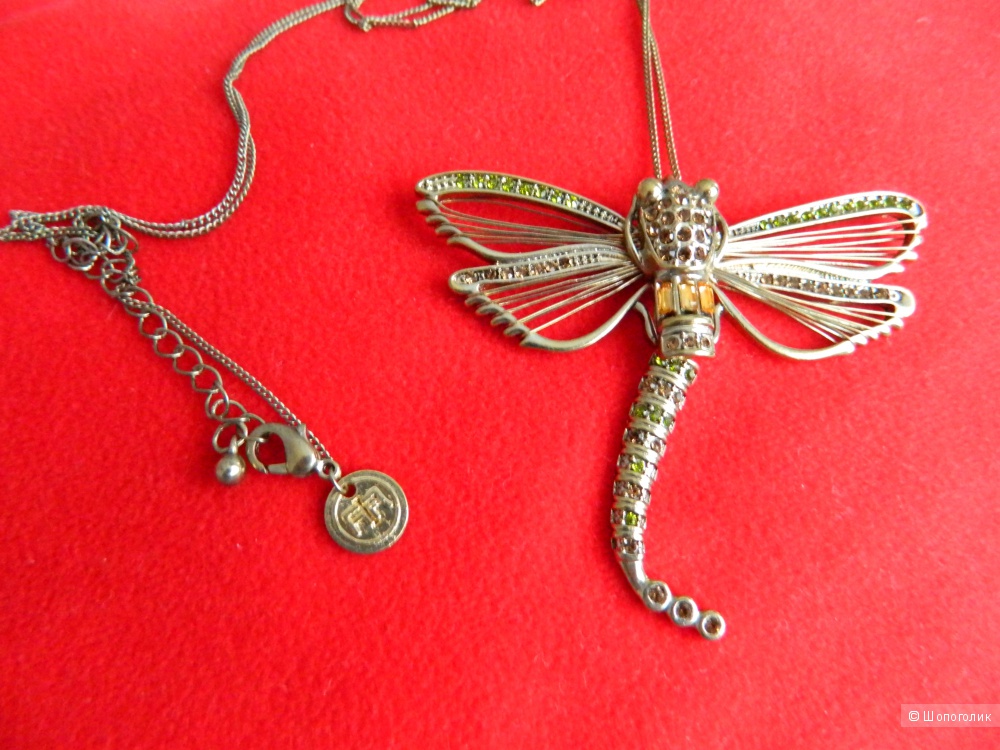 River Island Dragonfly Necklace