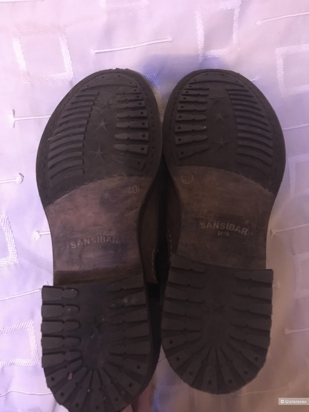 Замшевые ботинки челси Sansibar, 40
