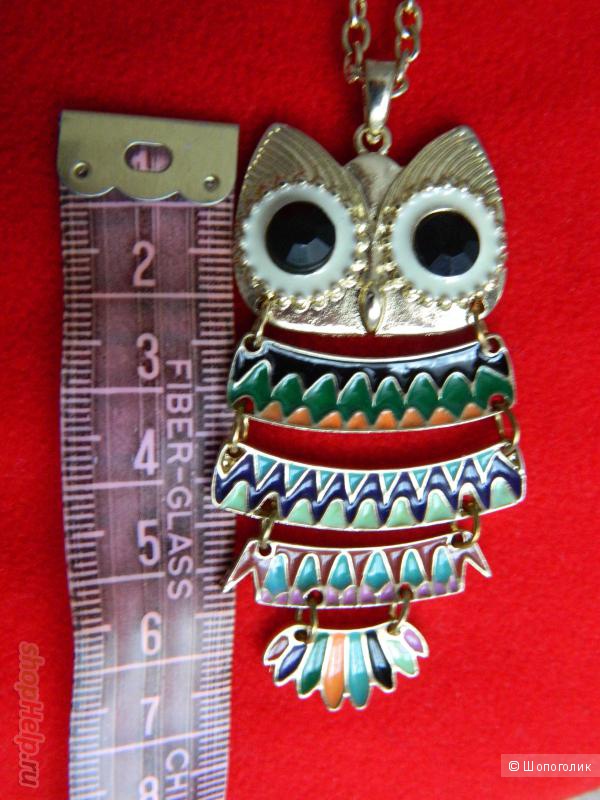 River Island Articulated Milly Owl Necklace