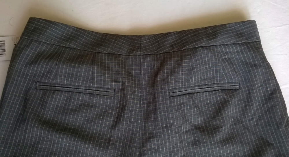 Укороченные шерстяные брюки DKNY , размер 2 US (рус 42), новые.