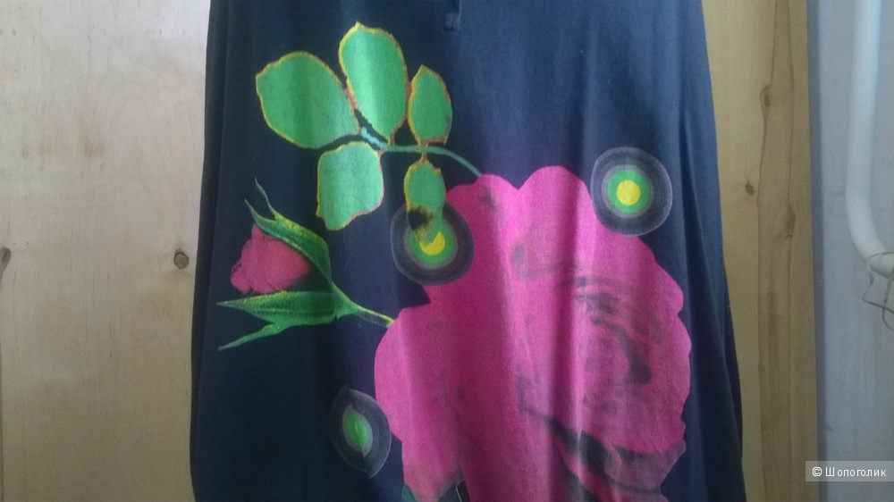 Юбка фирмы "Desigual" Испания трикотаж авангард р.L