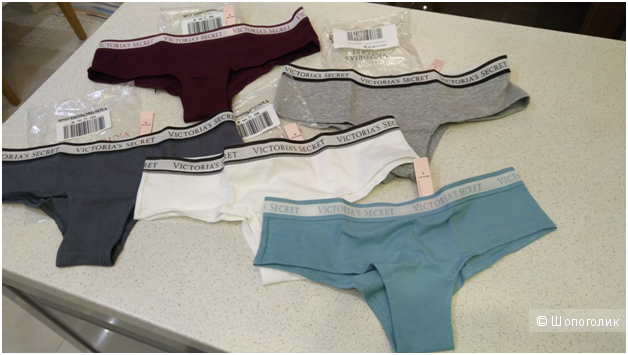Трусики Victoria`s Secret маркировка S (комплект из 5 шт)