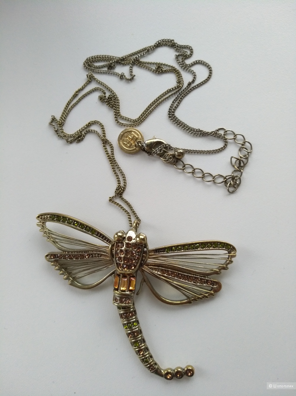 River Island Dragonfly Necklace