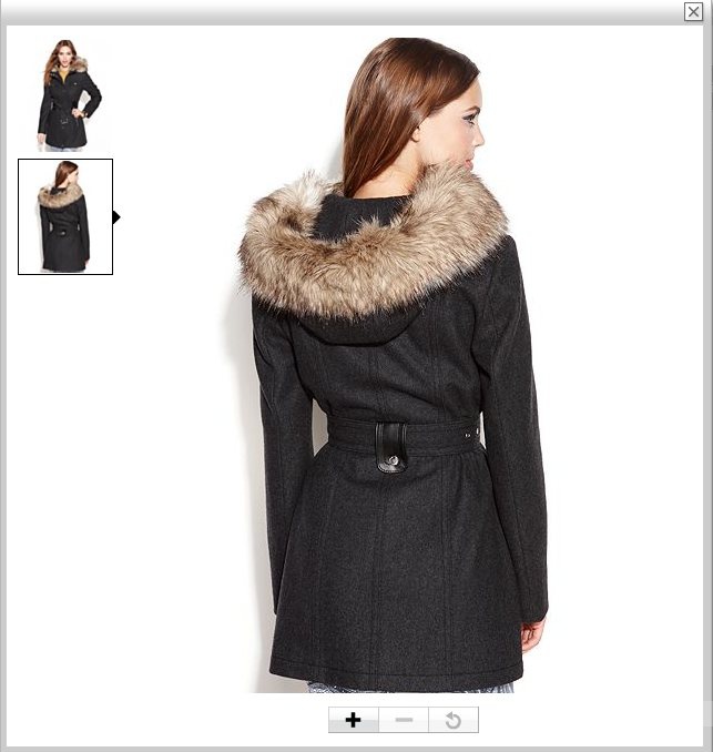 Новое шерстяное пальто Laundry by Design, S