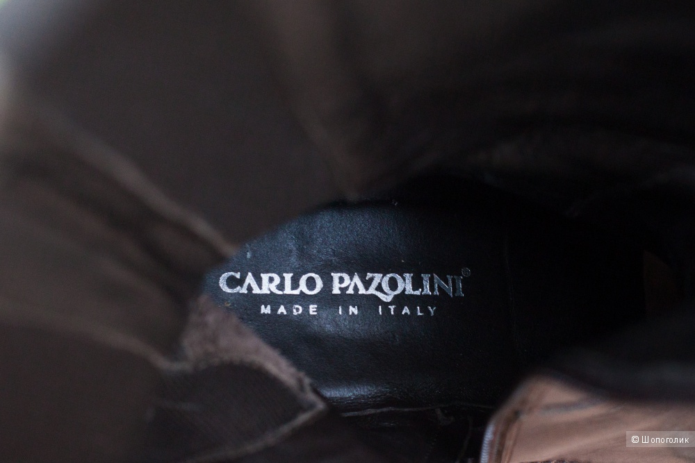 Сапоги кожаные демисезонные Carlo Pazolini, 37 размер