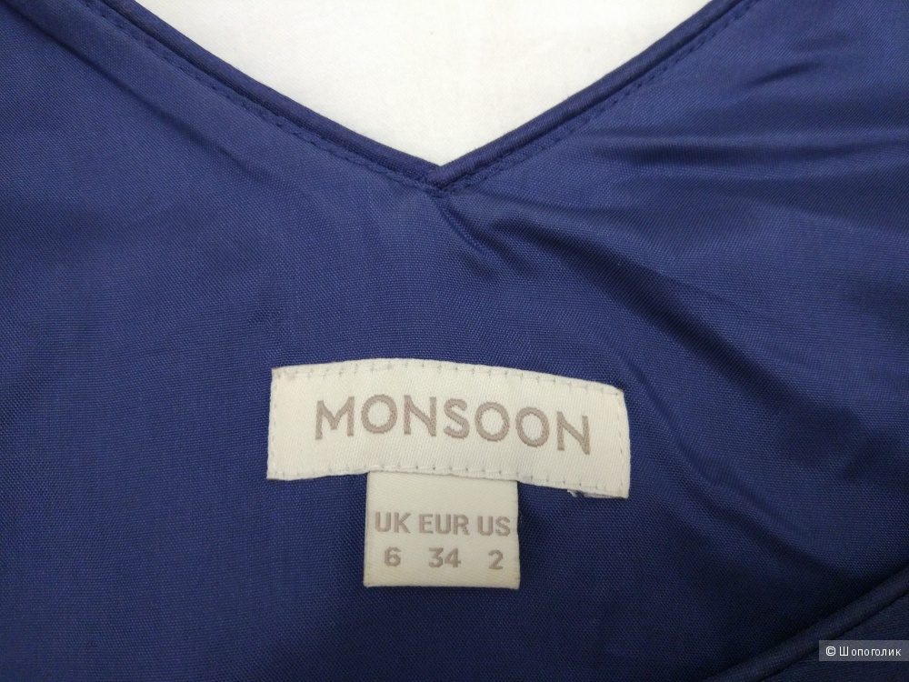 Платье с ручной вышивкой Monsoon размер XS-S