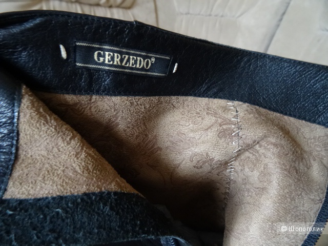 Полуботинки демисизонные "Gerzedo", кожа, размер 39, б/у