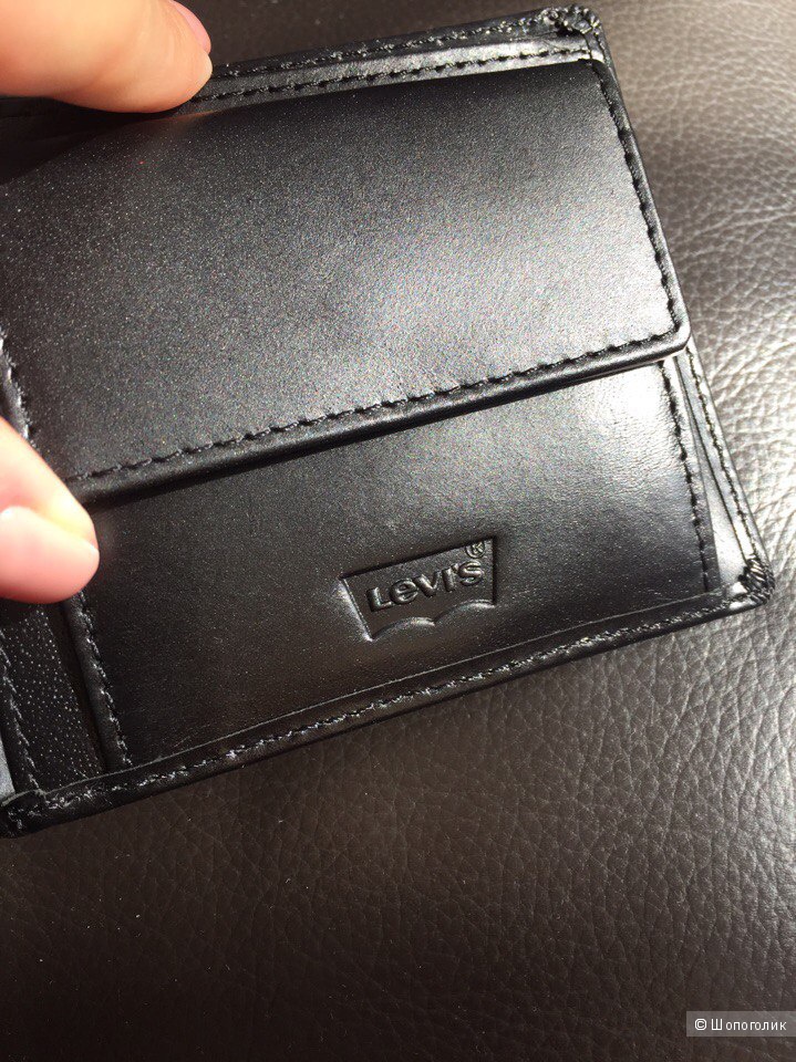 Новый кожаный кошелек Levi's