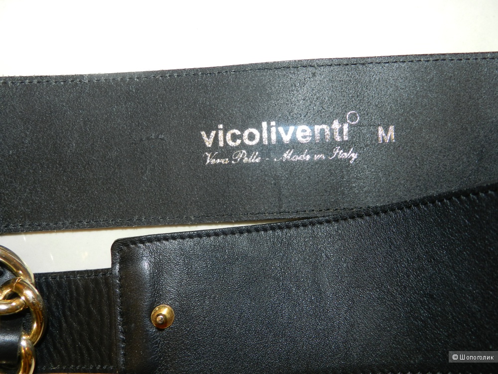 Ремень новый кожаный vicoliventi размер M