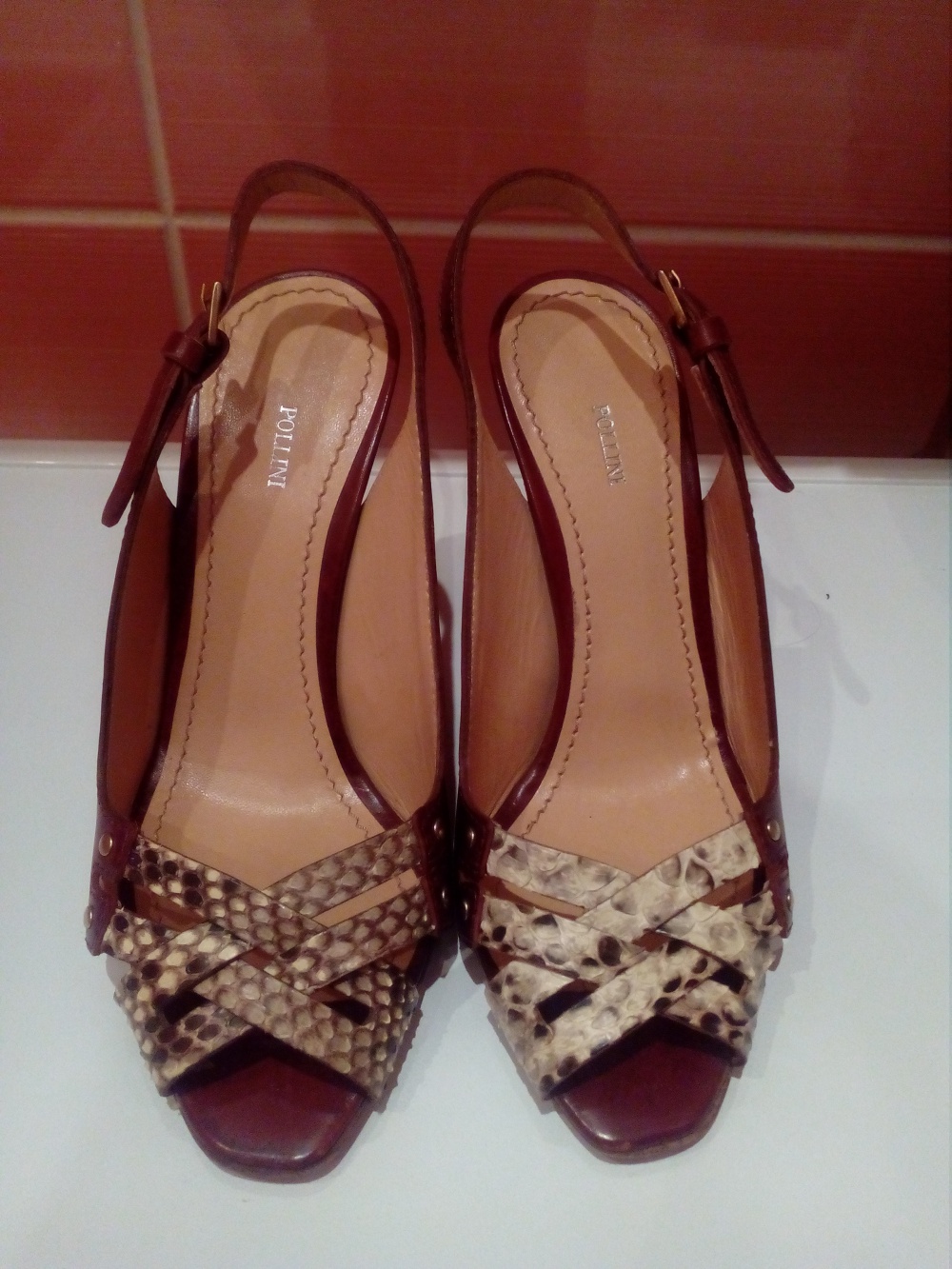 Итальянские босоножки р.35 от Pollini