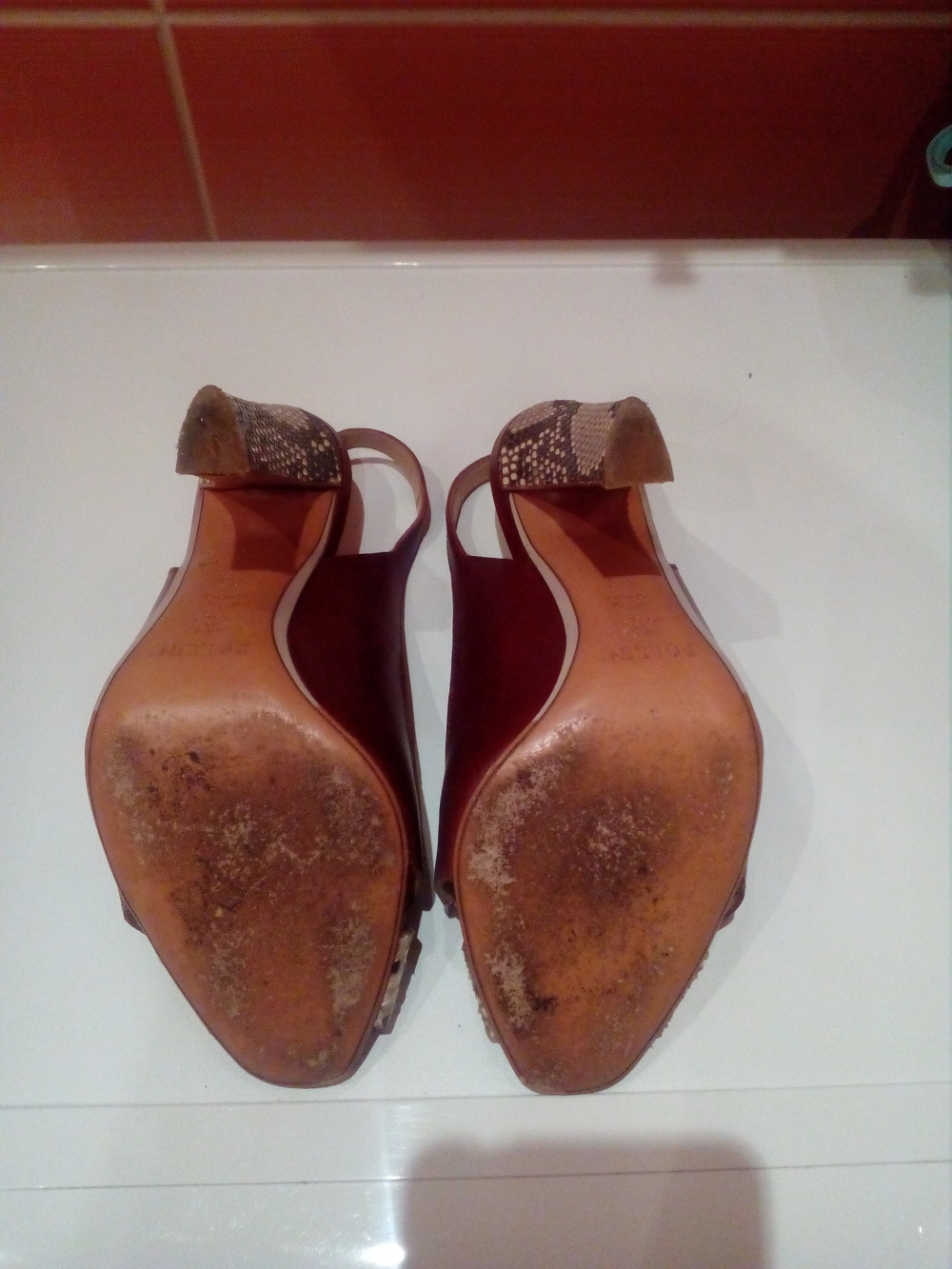 Итальянские босоножки р.35 от Pollini